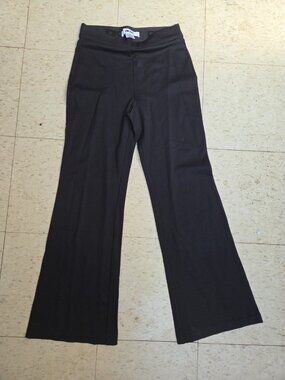 Classy DKNY Stretch Wide-Leg Pants. Black. Size SMALL. NWOT No Pockets